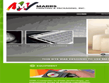 Tablet Screenshot of marrs.com
